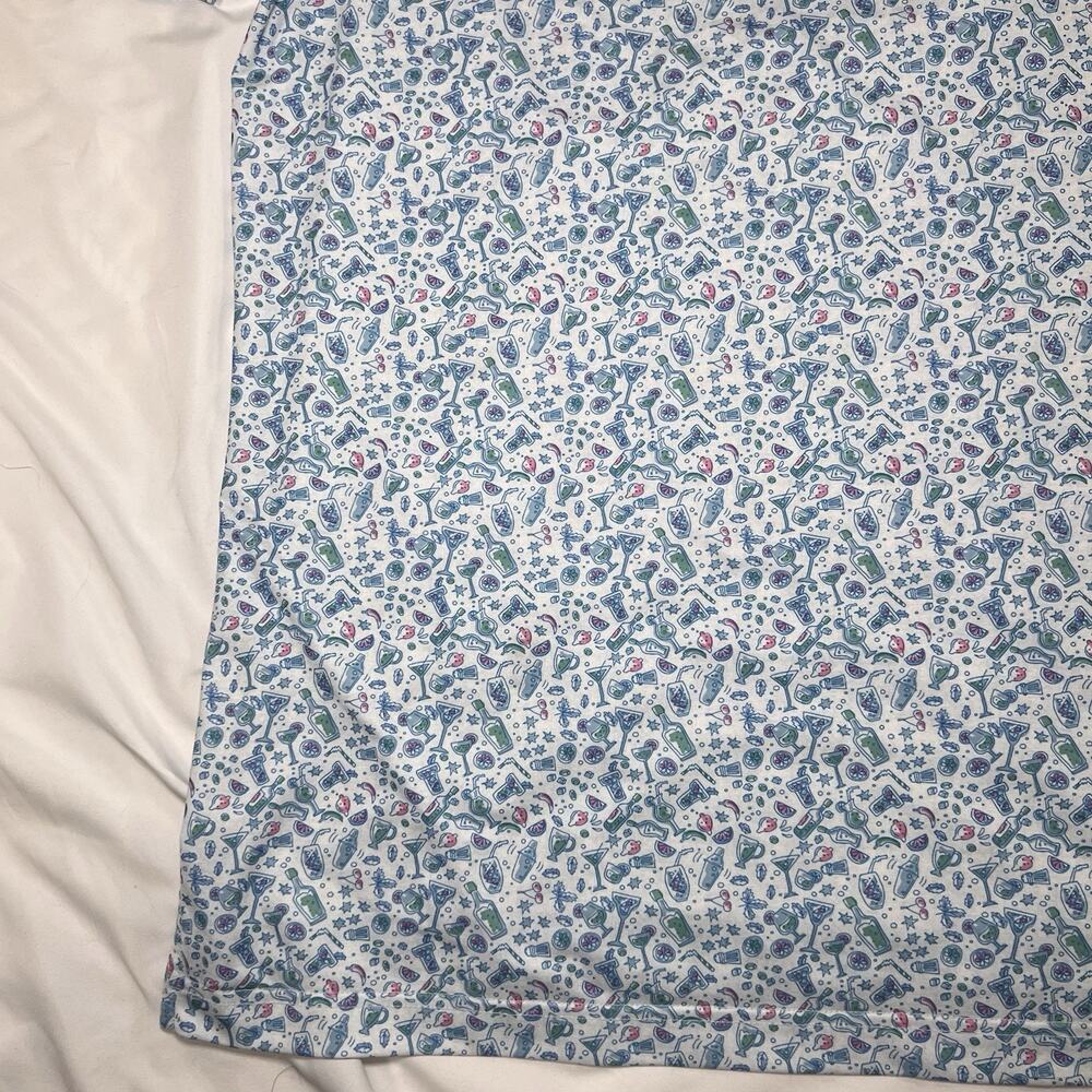 Johnnie-O Hendrick Polo Shirt Size XXL Blue Cocktail Malibu Golf Preppy Active - Picture 11 of 16